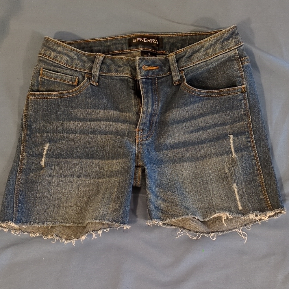 Generra Blue Denim Cutoff Shorts Size 3
